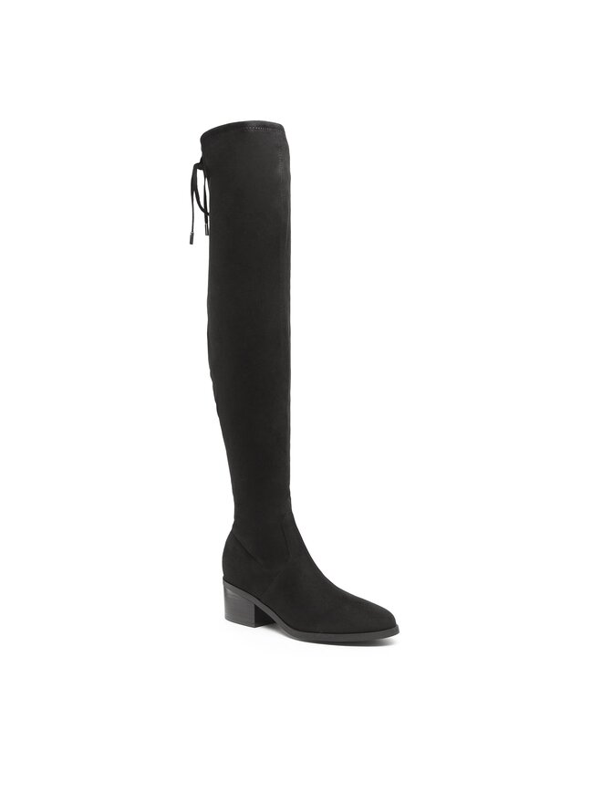 Steve Madden Μπότες πάνω από το γόνατο Steve Madden Gerardine SM11001162-04001-001 Μαύρο
