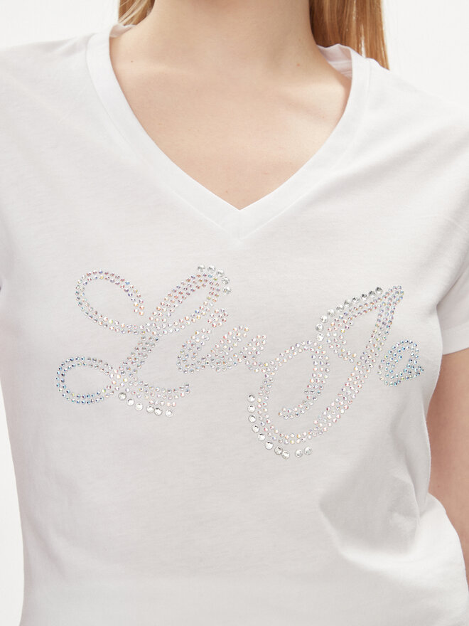 Liu Jo Liu Jo Camiseta MA4337 JS923 Écru Regular Fit