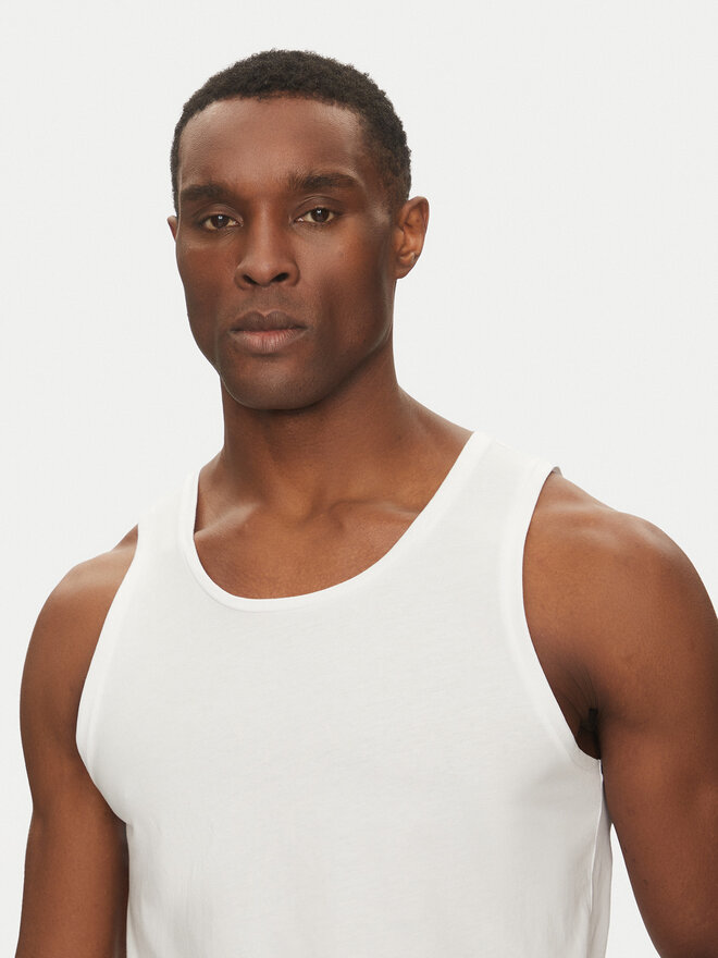 Lacoste Lacoste Σετ 3 tank tops TH9009 Λευκό Regular Fit