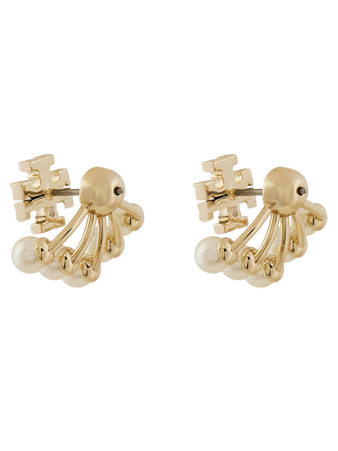 Tory Burch Orecchini Tory Burch Kira Pearl Front 163695 Oro