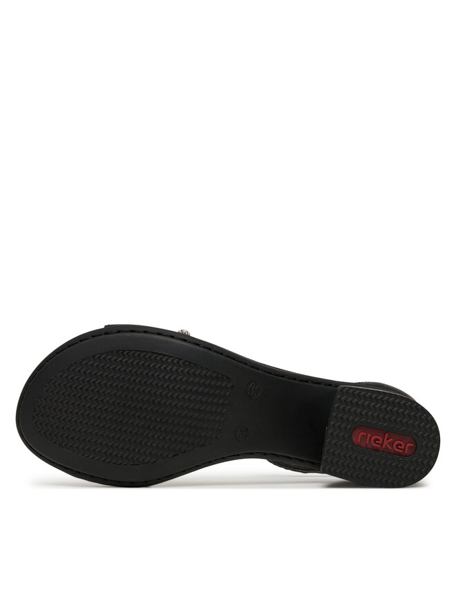 Rieker Sandalen Rieker 64654-00 Schwarz