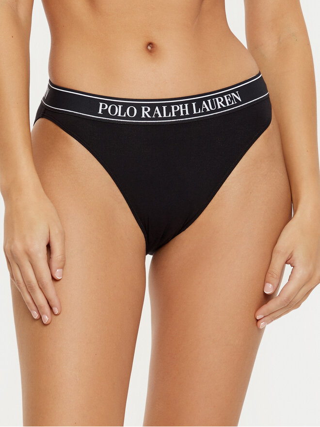 Polo Ralph Lauren Polo Ralph Lauren Klassischer Damenslip 4P2001 Schwarz