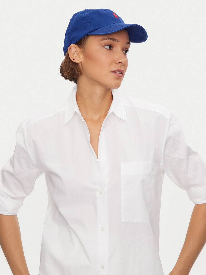 Polo Ralph Lauren Czapka z daszkiem Polo Ralph Lauren 211912843008 Niebieski