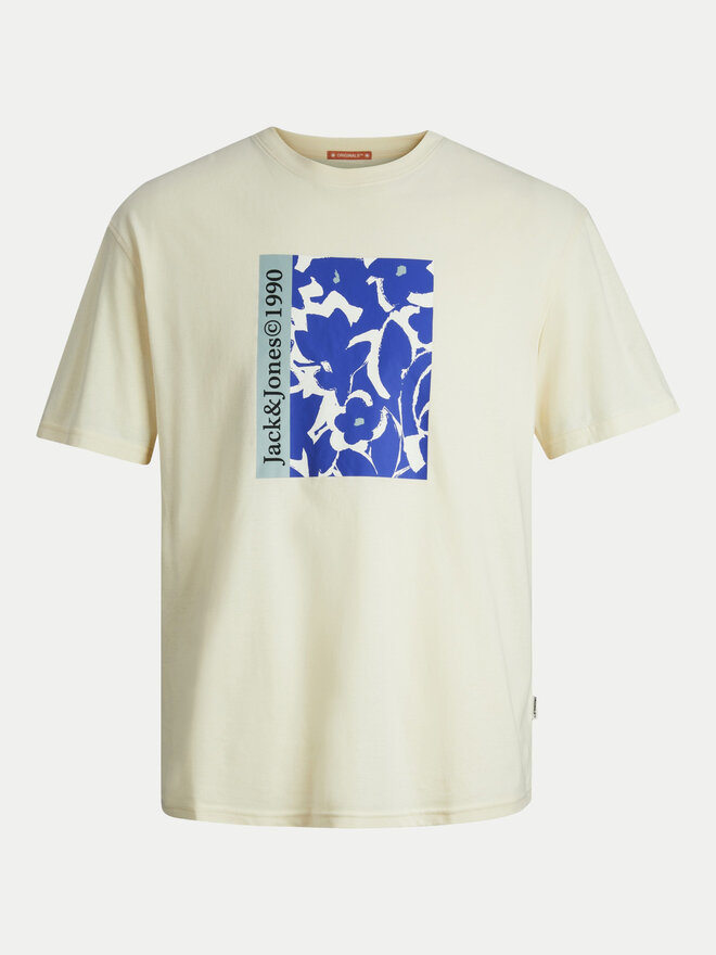 Jack&Jones Junior Jack&Jones Junior Marškinėliai Jormarbella 12257641 Écru Loose Fit