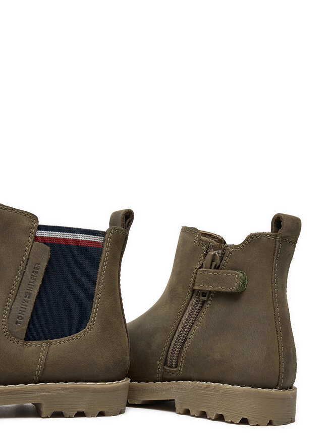 Tommy Hilfiger Μποτίνια Tommy Hilfiger T1X5-33700-0124 M Πράσινο
