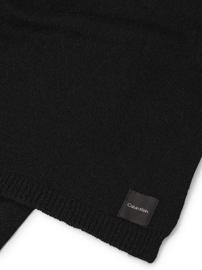 Calvin Klein Šál Calvin Klein Chunky K60K612606 Černá