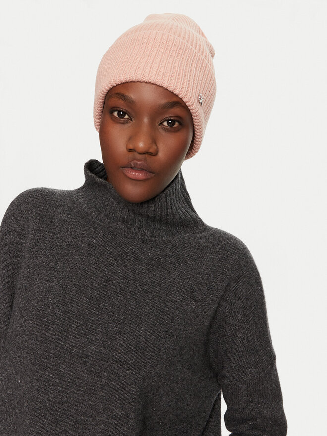 Calvin Klein Súprava čiapky a čelenky Calvin Klein K60K612622 Ružová