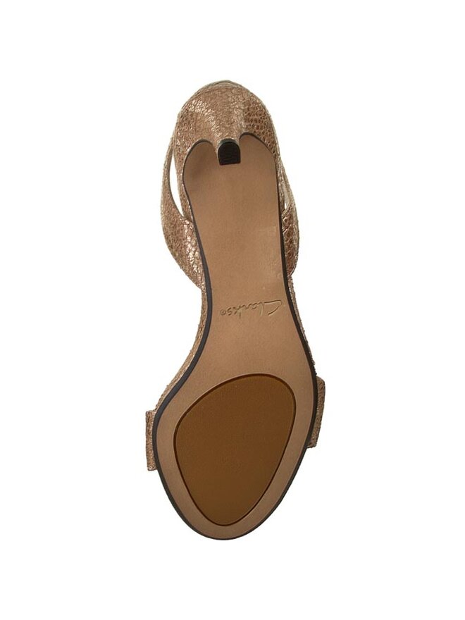 Clarks Sandalen Clarks Amali Jewel 261146214 Champagne