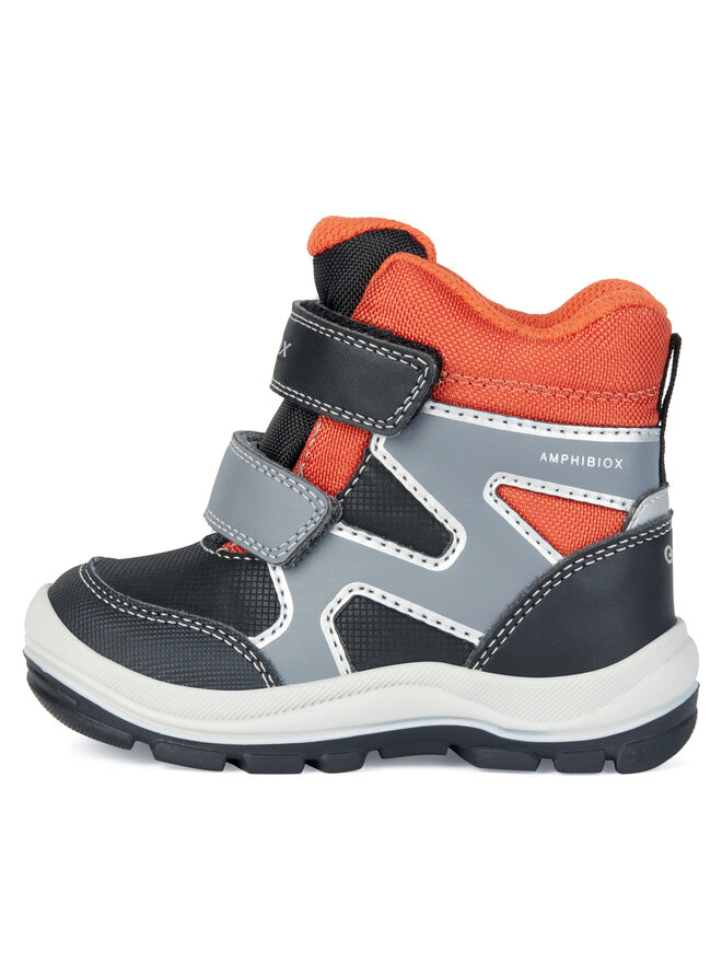 Geox Schneeschuhe Geox B Flanfil Boy B Abx B263VD 0CEFU C0038 S Schwarz