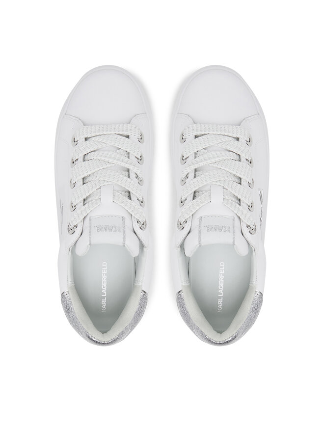 KARL LAGERFELD Sneakersy KARL LAGERFELD KL67518 Biały