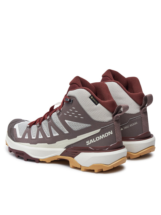 Salomon Trekingová obuv Salomon X Ultra 360 Edge Mid Gore-Tex L47698600 Hnedá