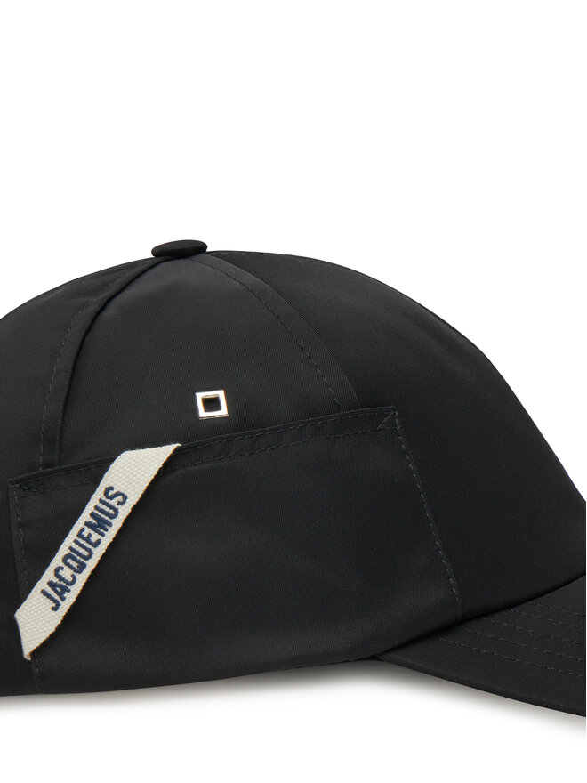 JACQUEMUS Шапка с козирка JACQUEMUS 24H246AC667-3138 Черен