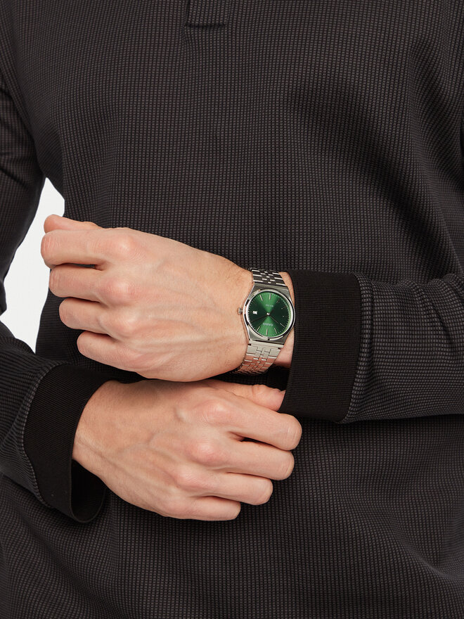 Casio Zegarek Casio MTP-B145D-3AVEF Srebrny