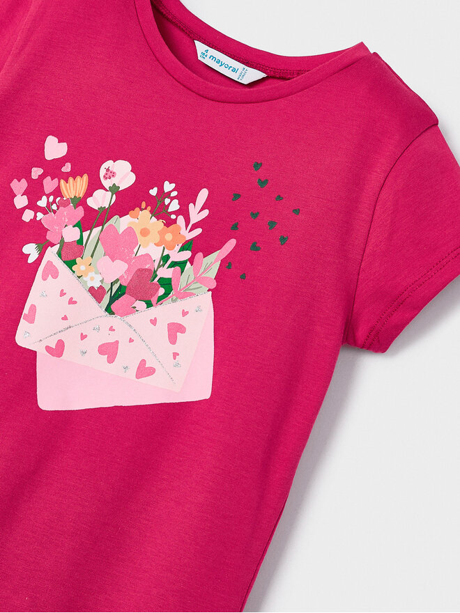 Mayoral Mayoral T-Shirt 3070 Dunkelrot