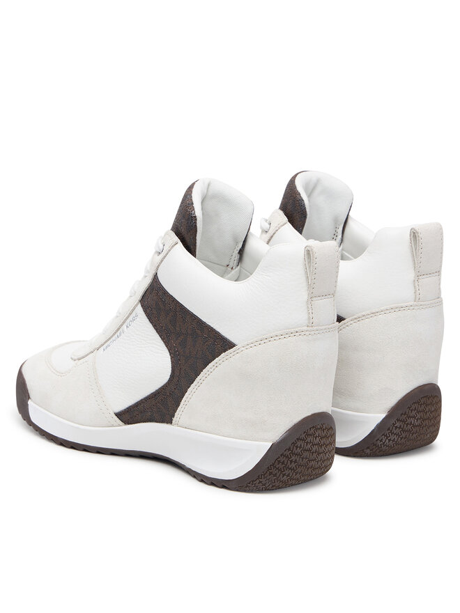 MICHAEL Michael Kors Sneakers MICHAEL Michael Kors Nikko S2 Wedge Trainer 43F6NKFS4S Weiß