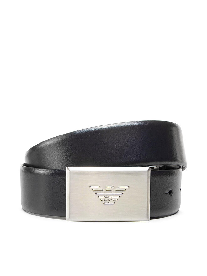 Emporio Armani Moški pas Emporio Armani Y4S224 YLQ7E 88017 Črna