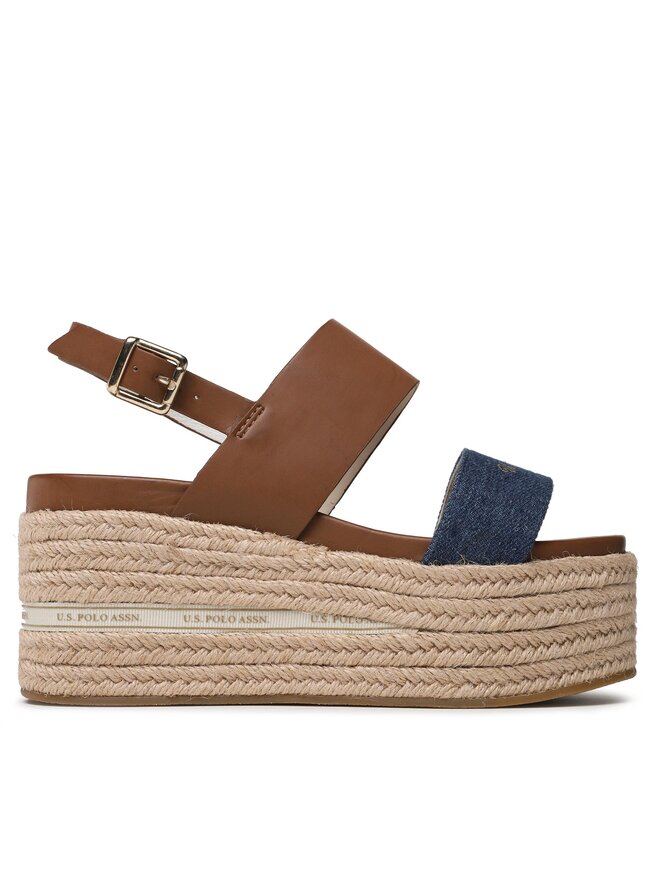 U.S. Polo Assn. Еспадрильї U.S. Polo Assn. Loren LOREN007 Коричневий