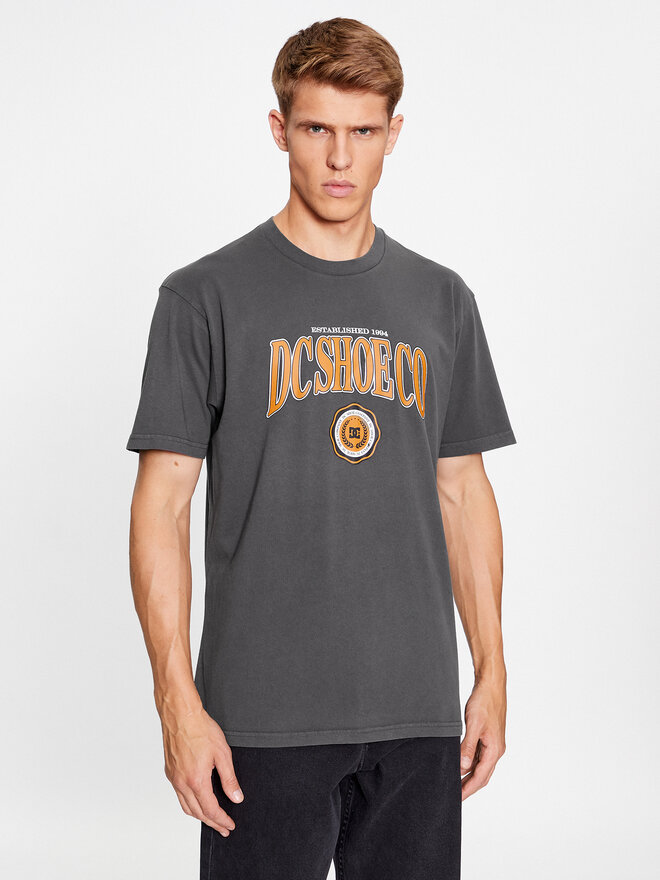 DC DC T-Shirt Tuition Tees ADYZT05273 Μαύρο Regular Fit