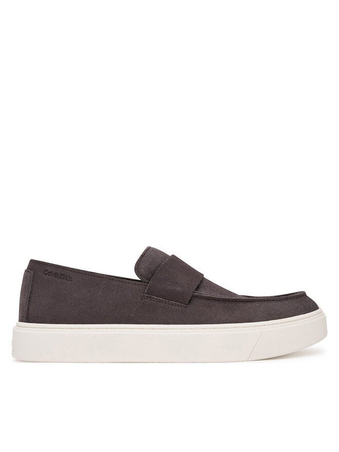 Calvin Klein Slipper Calvin Klein Hybrid Clean Cup Loafer Band Su HM0HM02161 Braun