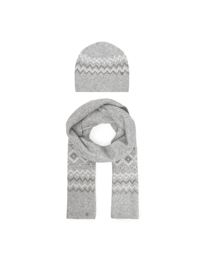 Guess Set Schal und Mütze Guess W5PZ18 Z3LQ0 Grau