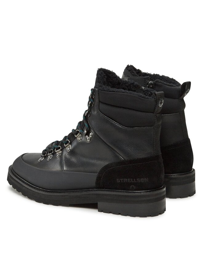Strellson Zimski škornji Strellson Ravenscourt 4010003281 Črna