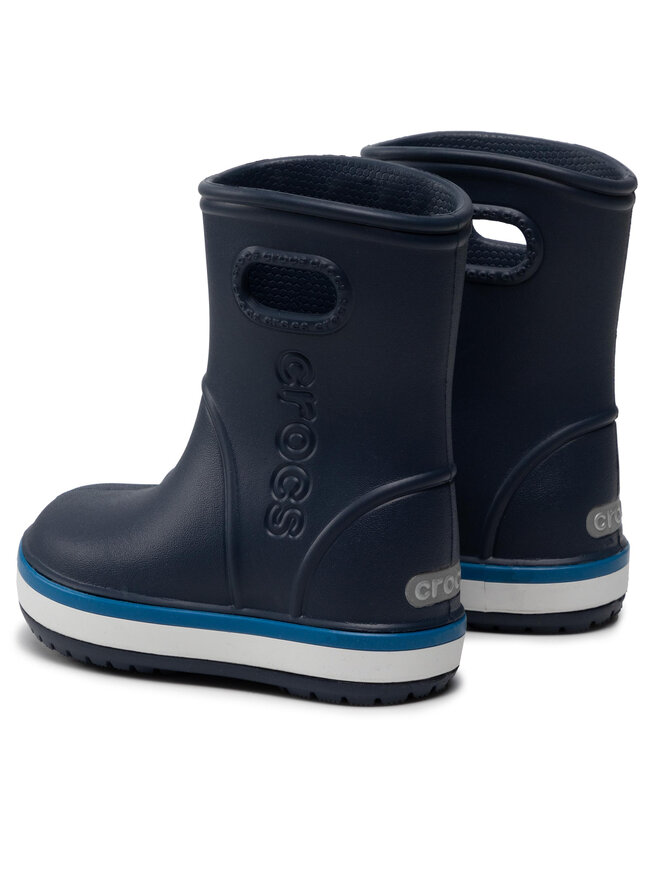 Crocs Gumijasti škornji Crocs Crocband Rain Boot K 205827 Mornarsko modra