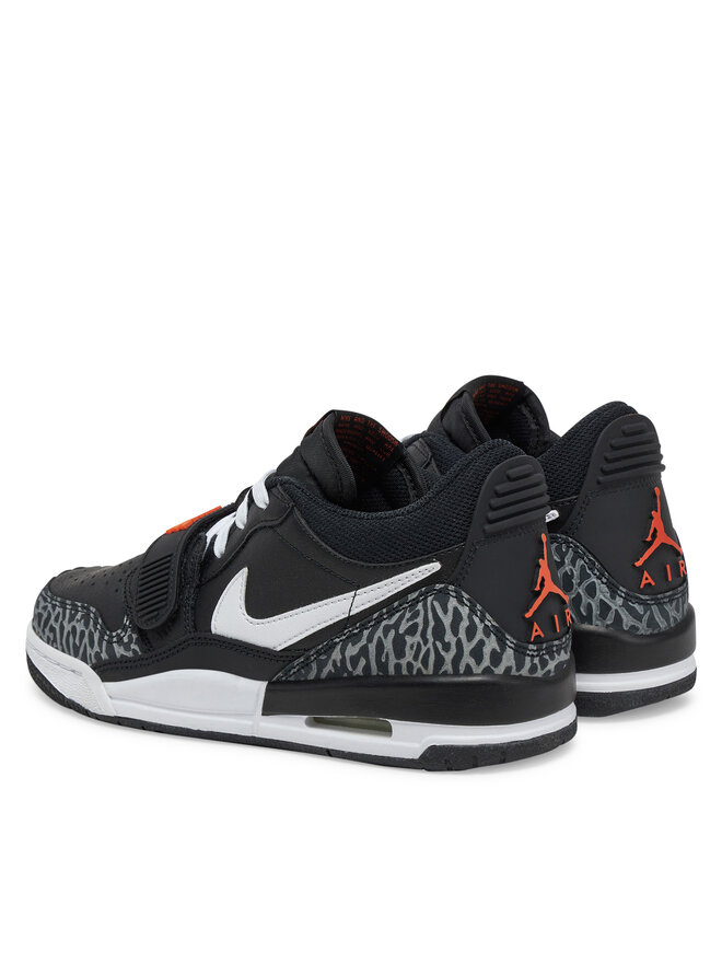 Nike Sneakersy Nike Air Jordan Legacy 312 Low (GS) CD9054 018 Czarny