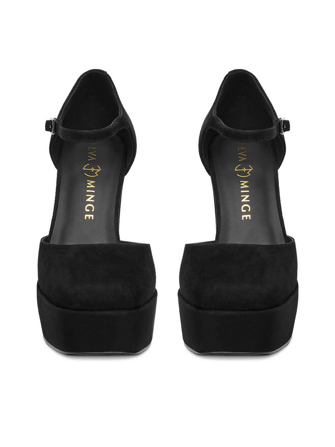 Eva Minge Pantofi pumps Eva Minge EO-NIKI-E340-70H Negru