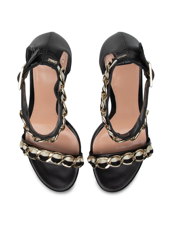 Elisabetta Franchi Босоніжки Elisabetta Franchi SA-69F-01E2-V499 Чорний