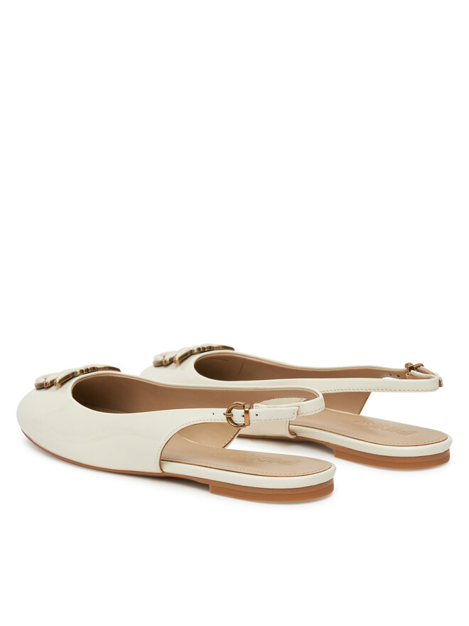 PINKO Sandale PINKO Maggy 01 SD0247 E002 Écru