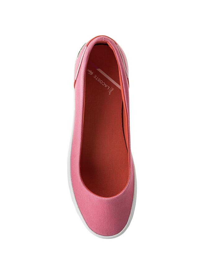 Sneakers aus Stoff Lacoste Lancelle Ballerina 118 1 Caw 7 35CAW003513C Rosa eschuhe