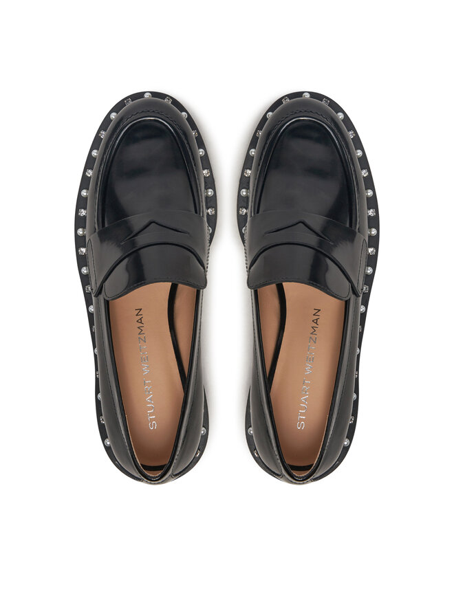 Stuart Weitzman Лофери Stuart Weitzman Reverie Loafer SK032 Чорний