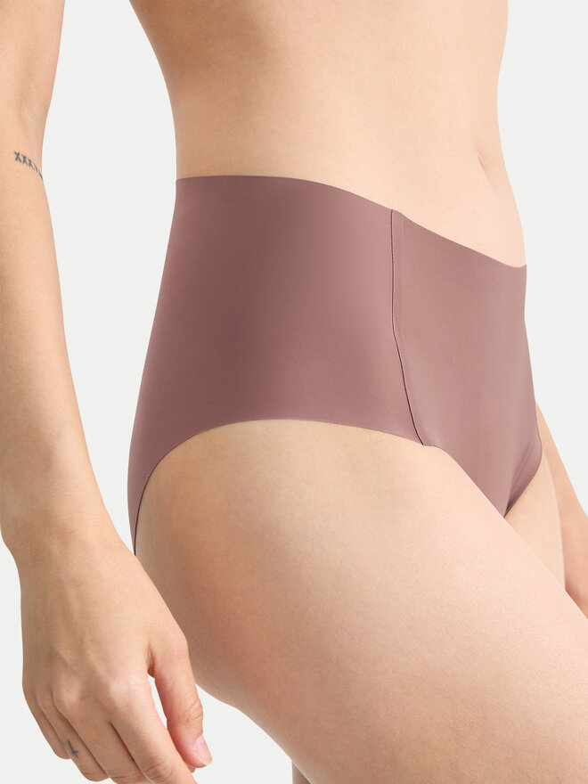 Sloggi Sloggi Klassischer Damenslip mit hoher Taille Zero Feel 10217759 Braun