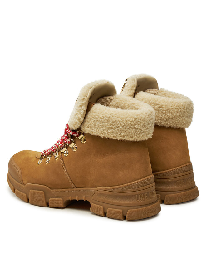 LOVE MOSCHINO Schnürstiefeletten LOVE MOSCHINO JA15484G0LIPA20A Braun
