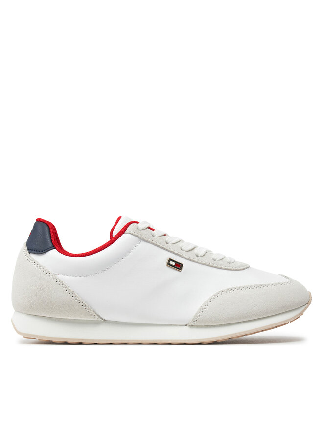 Tommy Hilfiger Sneakers Tommy Hilfiger Flag Heritage Runner FW0FW08077 Weiß