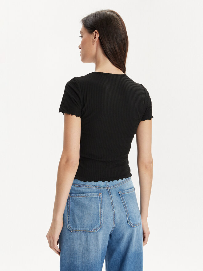 ONLY ONLY T-Shirt Emma 15201206 Μαύρο Regular Fit