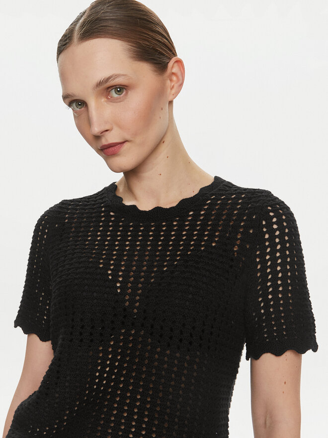 Gap Gap Marškinėliai 864914 Juoda Regular Fit