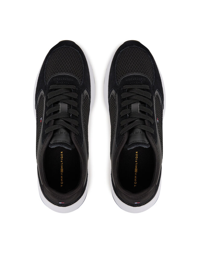 Tommy Hilfiger Αθλητικά Tommy Hilfiger Sporty Runner FW0FW08644 Μαύρο