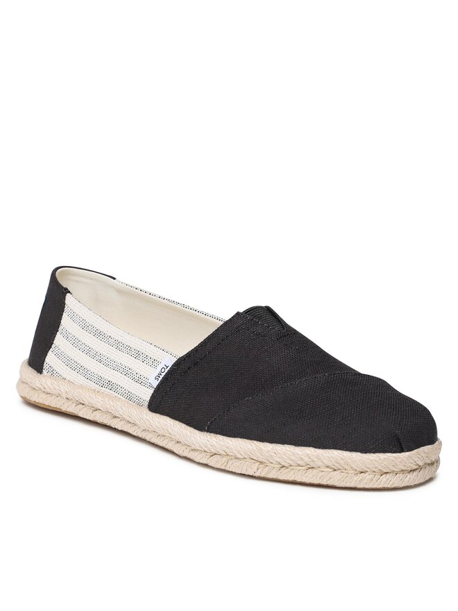 Espadrilles Toms Alpargata Rope 10019904 Schwarz | eschuhe.de