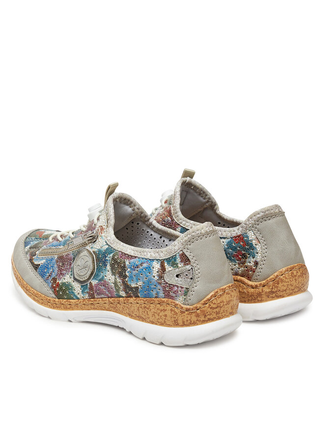 Rieker Sneakersy Rieker N42V1-40 Sivá