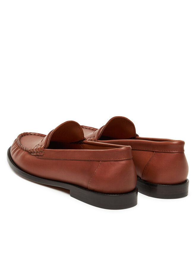 Polo Ralph Lauren Mokassins Polo Ralph Lauren Calfskin Penny Loafer 818961942001 Braun