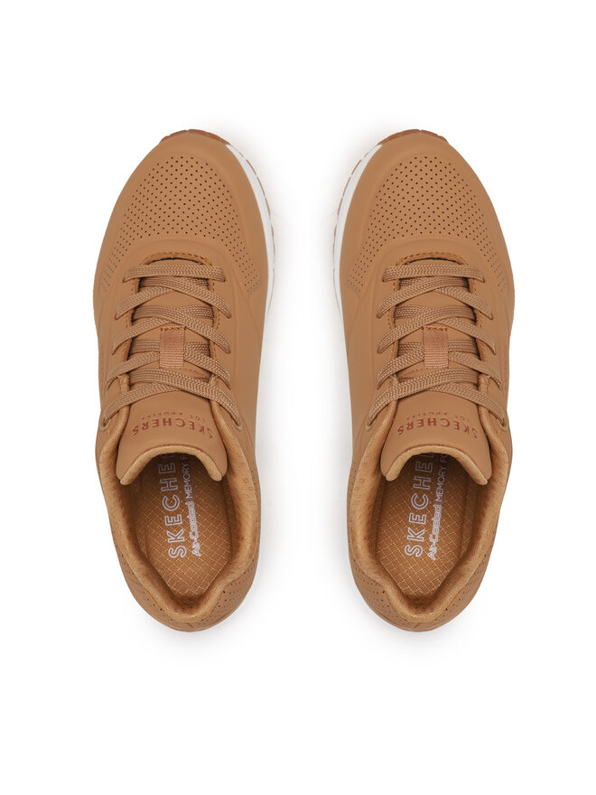 Skechers Tenisice Skechers Uno Stand On Air 73690/TAN Smeđa