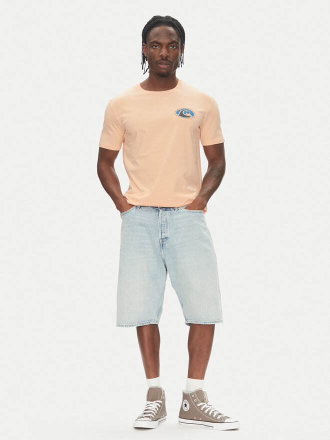 Quiksilver Quiksilver Camiseta Ev Flower Chaos Ss EQYZT08050 Naranja Regular Fit