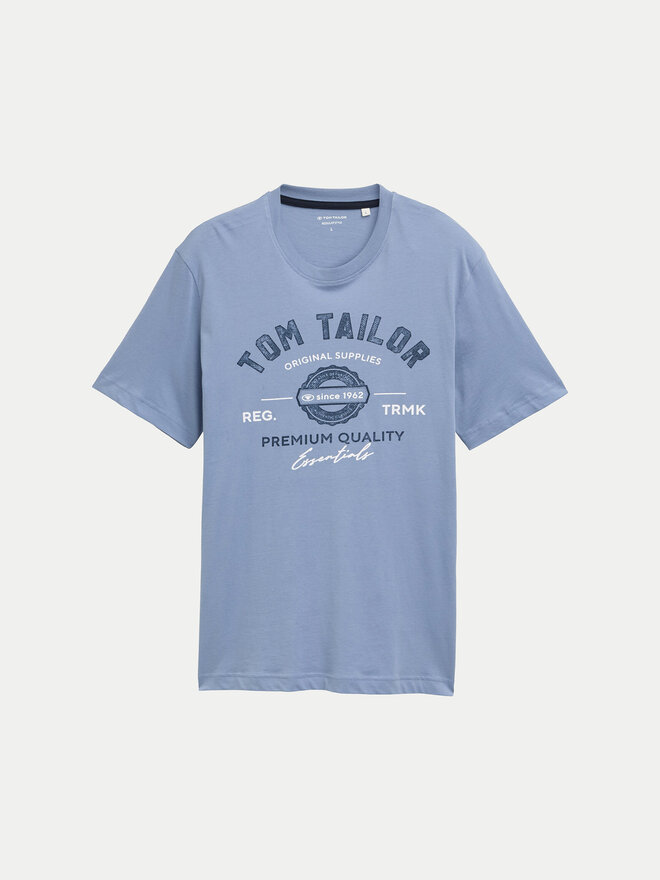 Tom Tailor Tom Tailor Marškinėliai 1037735 Mėlyna Regular Fit