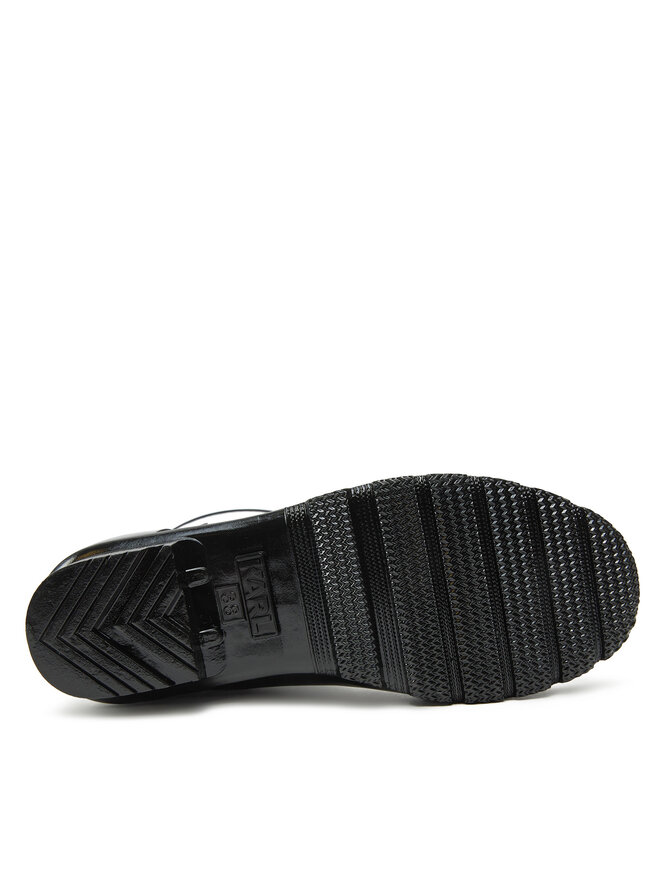 KARL LAGERFELD Гумени ботуши KARL LAGERFELD KL47075S Черен