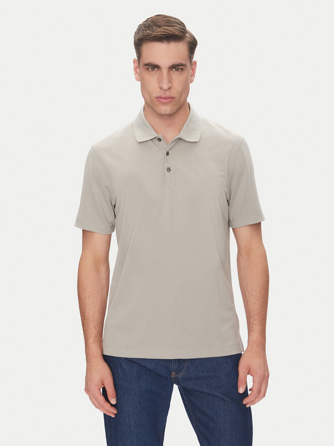 Calvin Klein Calvin Klein Polo LV04LB220G Beis Regular Fit