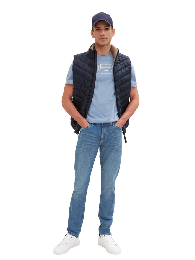 Tom Tailor Tom Tailor Camiseta 1035611 Celeste Regular Fit