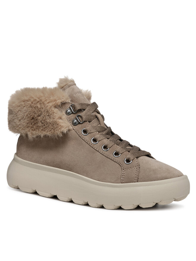 Geox Сникърси Geox D Spherica Ec4.1 D46TCA 022BH C6029 Бежов
