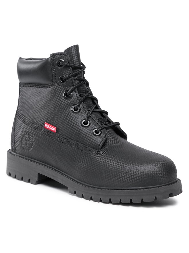 Schnurstiefeletten Timberland 6 In Premium Wp Boot TB0A64850011 Schwarz eschuhe