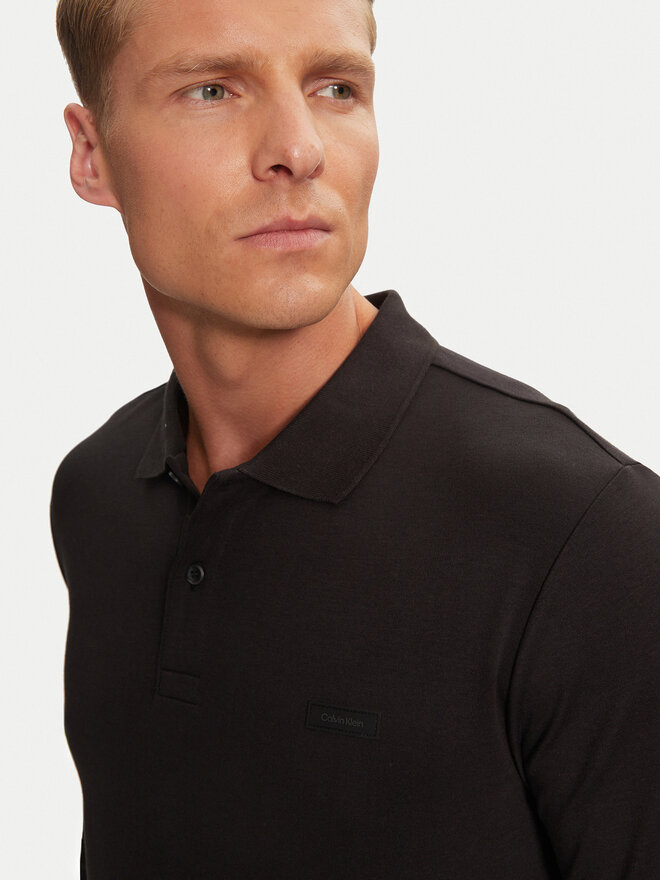 Calvin Klein Calvin Klein Polo K10K112750 Μαύρο Slim Fit